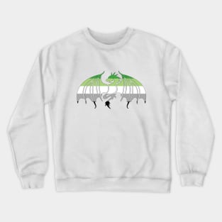 Aromantic Pride Dragon Crewneck Sweatshirt